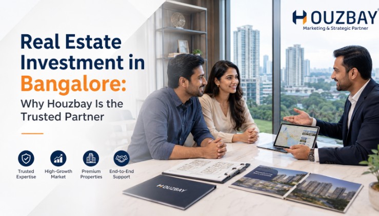 Real Estate Investment in Bangalore: Why Houzbay Is the Trusted Partner